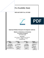 Pre-Feasibility Study: Departmental Store