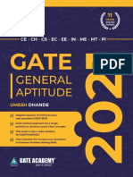 Genenal Aptitude (Sample) PDF