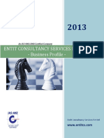 Consulting Company Profile Format in PDF