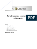 Fortalecimiento Emocional en Adolescentes