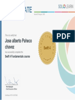 Certificate: Jose Alberto Paheco Chavez