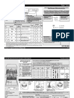 Whirlpool Dishwasher ADP 6332 WH Operating Instructions (FR)