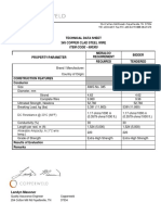 Technical Data Sheet 3#5 Copper Clad Steel Wire: ITEM CODE - 600305