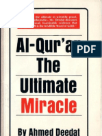 Al Quran The Ultimate Miracle by Ahmed Deedat