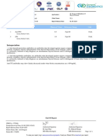 Interpretation: SR - No Investigation Observed Value Reference Range Unit