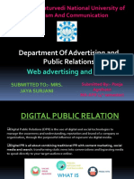 Department of Advertising and Public Relations: Makhanlal Chaturvedi National University of Journalism and Communication