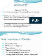 Ocular Manifestations of HIV Power Point