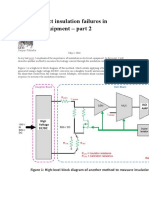 How To Detect Insulation Failures in Electrical Equipment