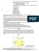 Prova Objetiva Obabio 2015 PDF