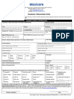 FO UEF 0.025 Customer Information Form CIF - Rev.07 PDF