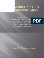 Prefeasibility Study For Nordberg Mine