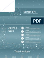 Abstract Polygonal Space PowerPoint Templates