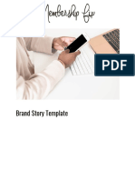 Brand Story Template