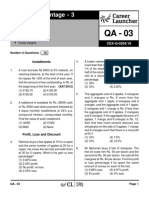 QA-03 - 3 PLD With Solutions