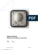 Fältcom Ecii Se: Manual and Installation Instructions