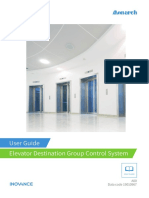 User Guide Elevator Destination Group Control System