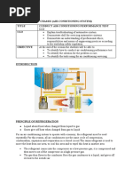 Conduct Air-Conditioning Perfomance Test 2.2.2 (SIAP)