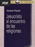 Dupuis Jacques Jesucristo Al Encuentro de Las Religiones