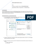 Instruction Using Netshare (Hotspot Only)