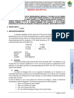 Memoria Descriptiva PDF