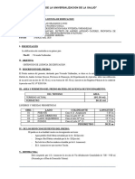 Memoria Descriptiva PARA LICENCIA DE CONSTRUCCIÓN