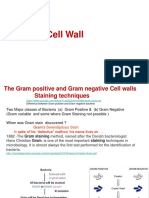 Unit 5 Bacterial Structure - Cell Wall 2020 PDF