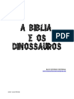 A Biblia e Os Dinossauros PDF