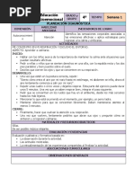 Plan Diagnóstico - 4to Grado Educación Socioemocional (2020-2021)