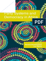 Renske Doorenspleet, Lia Nijzink - Party Systems and Democracy in Africa-Palgrave Macmillan (2014)