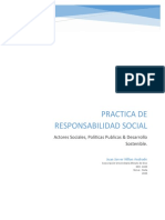 Practica de Responsabilidad Social: Actores Sociales, Políticas Publicas & Desarrollo Sostenible