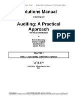 Solution Manual For Auditing A Practical Approach 3rd Canadian Edition by Robyn Moroney