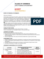 3 Module 3 - Notes To Financial Statements AE 17 Intermediate Accounting 3