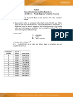 Taller Matematica Financiera