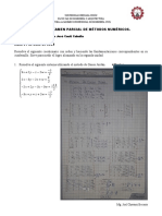 Examen Parcial Metodos Numericos 01 de Julio 2020