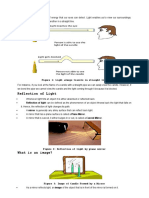 What Is Light?: Figure 1: Light Always Travels in Straight Line