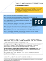 Planificación Estrategica y de Calidad