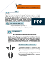 UNIT I Movement Enhancement