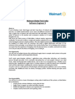 Walmart Global Tech India - Software Engineer LL