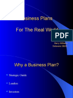 Business Plans For The Real World