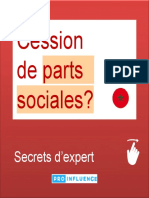 Cession Des Parts Sociales