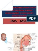 Dr. Thaaer Mohammed Daher Alsaad Specialist in General Surgery M.B.Ch.B. (MBBS) F.I.B.M.S. (PH.D.) Senior Lecturer