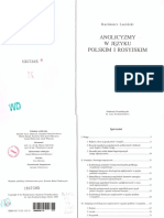 Anglizyzmy W Języku Polskim I Rosyjskim PDF