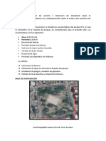 Informe PARQUE N°2 Ceres