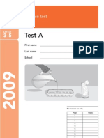 Science KS2 2009 Paper A