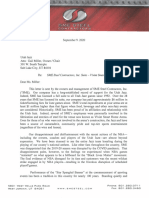 9 9 2020 Letter To Utah Jazz Re Suite at Vivint Arena PDF