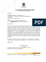 Oficios para Notificar y Comunicar Autos de Archivo