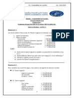 TD - Module Comptabilité Des Sociétés (S.4)