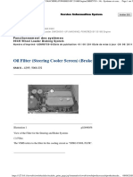 Oil Filter (Steering Cooler Screen) (Brake Cooler Screen) : Fonctionnement Des Systèmes