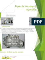 Tipos de Bombas de Inyección