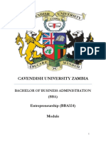 BBA324 Entreprenuership Module PDF